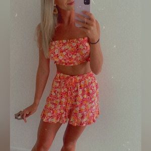 Matching set, from Pink Lily. Worn once. Size small